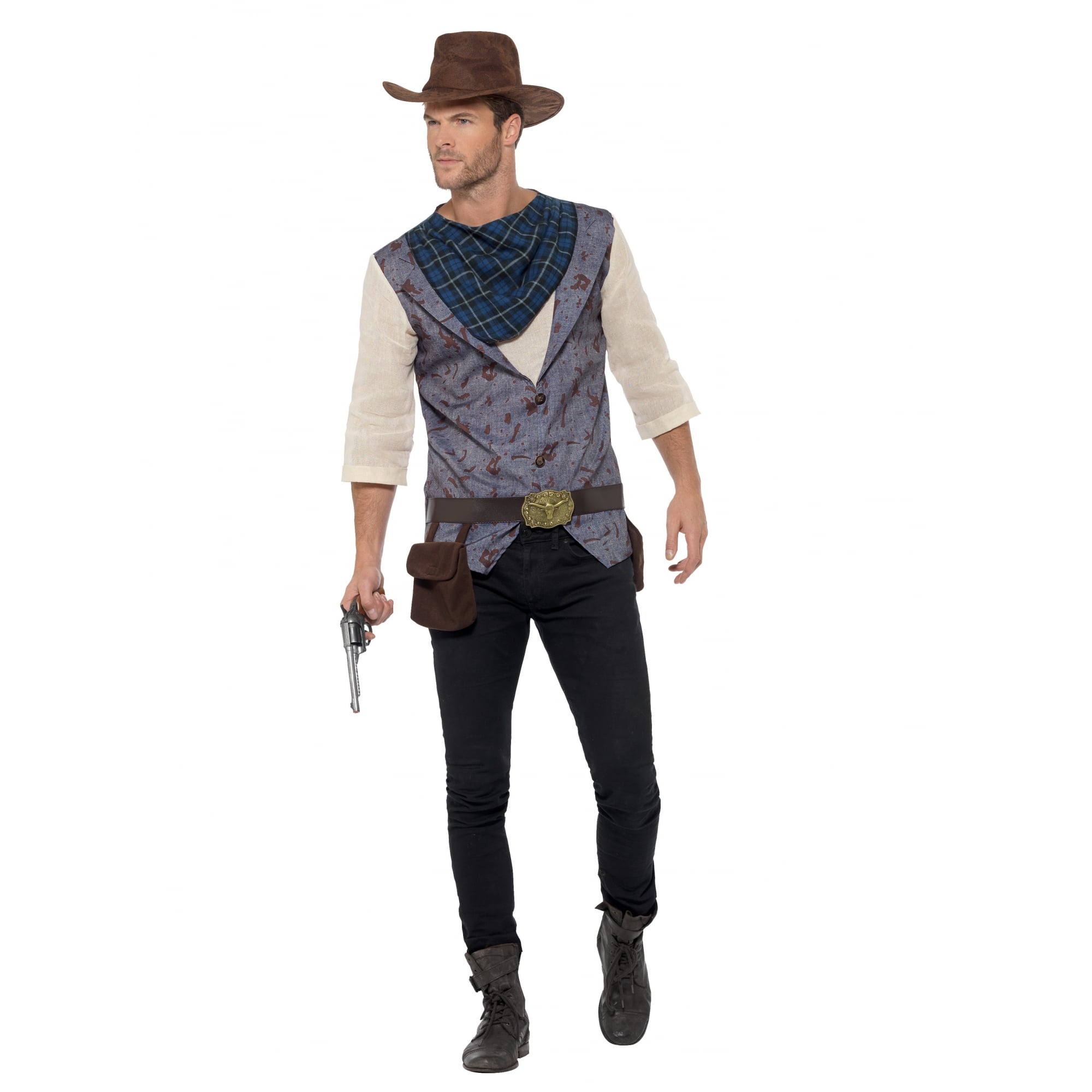 Rugged Cowboy Adult Costume Men Costumes From A2z Fancy Dress Uk 1676